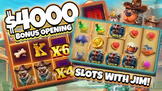 4K BONUS OPENING - THEN HUGE SPINS! With Jimbo