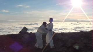 2011.08.27 富士山頂で柔道