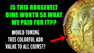 Wildly Beautifully Toned Coins Are Highly Desired - But Are They Worth The Huge Premiums??