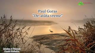 Paul Goras - De-atâta vreme - NOU 2020 [Official audio]