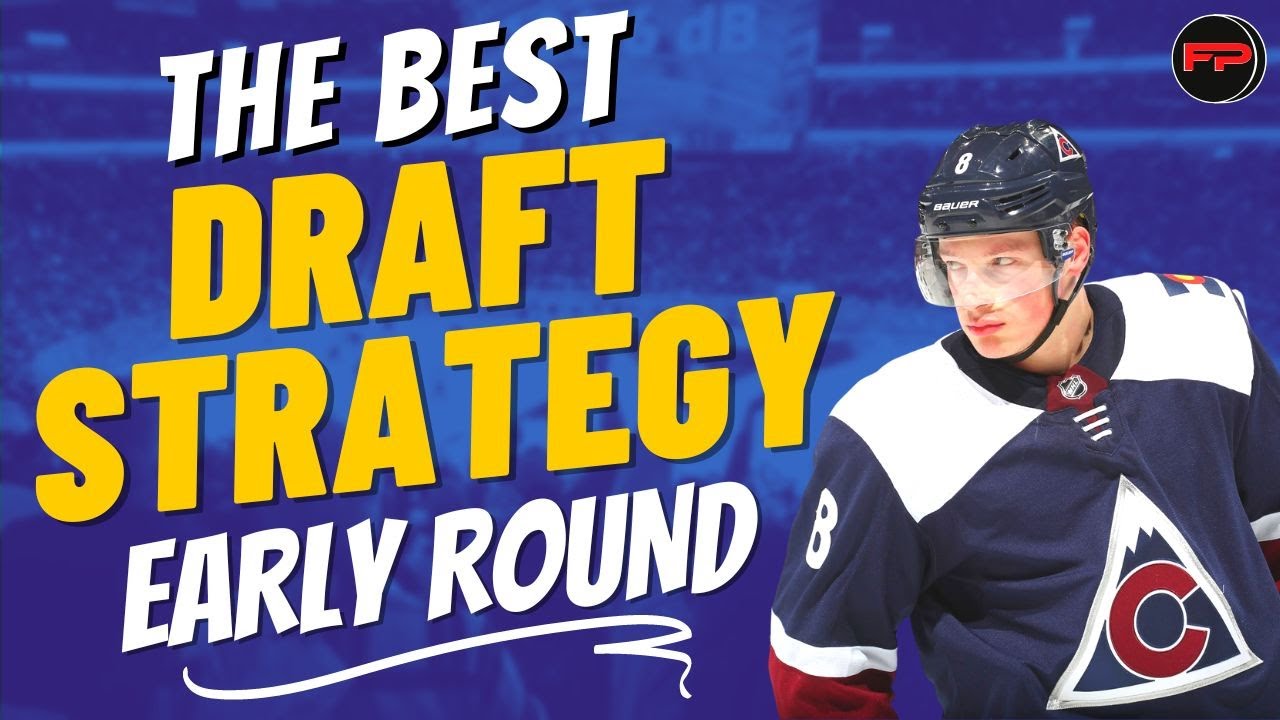 The BEST Early Rounds Draft Strategy - Fantasy Hockey 2022 - YouTube