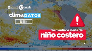 Climadatos Senamhi El Niño - Viernes 14 de abril de 2023