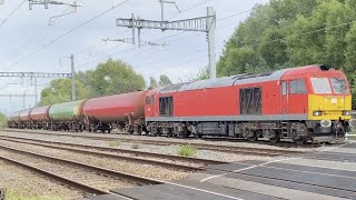 DB Cargo 60010 Working 6B33 Theale Puma to Robeston Sdgs