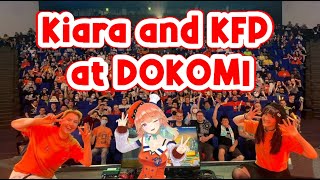 Kiara and KFP at Dokomi 2022 【Takanashi Kiara / Hololive EN】