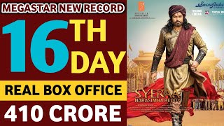Sye Raa Narasimha Reddy Box Office Collections,Sye Raa 16th Day Collection,Sye Raa VS War