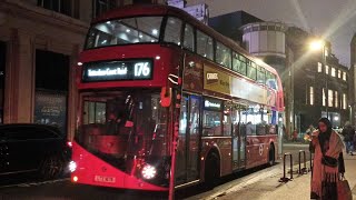 (XMAS SP) FRV. London Central Bus Route 176: Penge - Tottenham Court Road. NRM LT878 (LTZ1878)