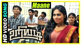 Uriyadi Tamil Movie Scenes | Maane Song | Vijay Kumar and Henna fall in love | Mime Gopi | Suruli