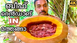 | Beef rendang | in pumpkin | ബീഫ് റെൻഡാങ് ഇൻ മത്തങ്ങാ | beef in pumpkin #beefrendang #pumpkin