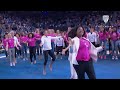 Legendary Gymnastics coach Valorie Kondos Field gets dance party sendoff from UCLA