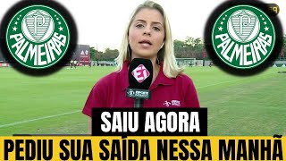 EXPL0DIU AGORA! CONTRATO RESCINDIDO! NÃO JOGA MAIS NO PALMEIRAS! NOTÍCIAS DO PALMEIRAS