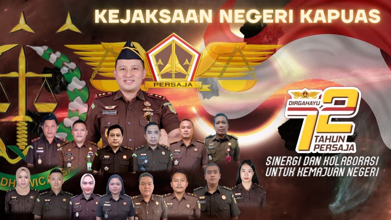 PERINGATAN DIRGAHAYU PERSATUAN JAKSA INDONESIA | PERSAJA KE 72 TAHUN ...