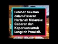 Lebihan bekalan dalam Pasaran Hartanah Malaysia: Cabaran dan Keperluan untuk Langkah Proaktif.