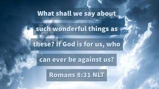 Video Verses Romans 8:31 NLT