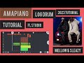 How to make amapiano on fl studio mobile like mellow & sleazy / how to find a log drum #log drum