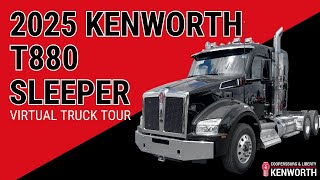 2025 KENWORTH T880 SLEEPER | VIRTUAL TRUCK TOUR