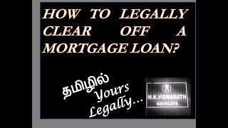 DEPOSIT OF MORTGAGE AMOUNT IN COURT : HOW TO GET RELIEVED OF THE MORTGAGE DEBT