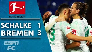 Werder Bremen dominate Schalke thanks to Niclas Füllkrug hat trick | ESPN FC Bundesliga Highlights
