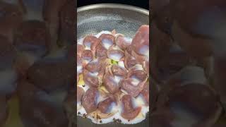 盐焗鸡胗的做法，当零食下酒菜非常好吃。mollejas en sal.es muy rico.asian food