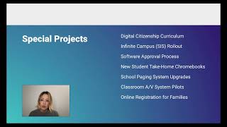 Instructional Technology Program Overview