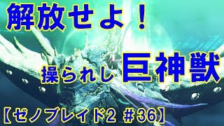 【ゼノブレイド2実況 ＃36】解放せよ！操られし巨神獣