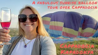 A fabulous balloon tour over Cappadocia, Turkey 4K