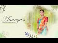 Ananya Half Saree Ceremony Cinematic Trailer II Camkatha Studios ll