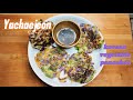 Delicious homemade (Yachaejeon) Korean vegetable pancakes! 야채전