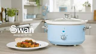 Retro Swan Slow Cooker