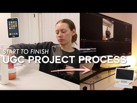 COMPLETE UGC PROJECT WORKFLOW – Film basics, editing apps, what is a creative brief?