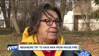 Neighbors unable to save man from fatal house fire in Massillon