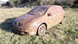 20 YEARS UNWASHED CAR ! Wash the Dirtiest Volkswagen and Renault