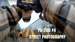 Testing the F4 Version of the 70-200mm | Street Photography |POV|