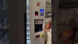 How to use Hot Instant Cup Noodle Vending Machine?