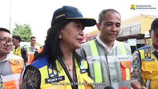 Wamen Diana tinjau kesiapan tol Trans-Jawa untuk Nataru 2025