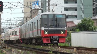 名鉄3159F+2206F 回送新鵜沼 始発犬山駅発車