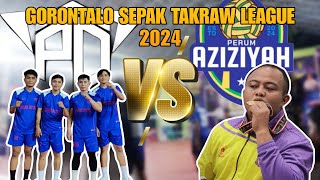 GORONTALO SEPAK TAKRAW LEAGUE 2024 🔴POKER DISTRO VS AZIZIYA