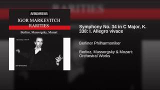 Symphony No. 34 in C Major, K. 338: I. Allegro vivace