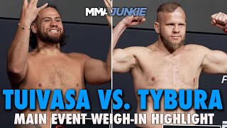Tai Tuivasa, Marcin Tybura Make Weight Easily For UFC Fight Night 239 Main Event