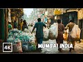 Night Walk in MUMBAI, INDIA | Chhatrapati Shivaji Terminus