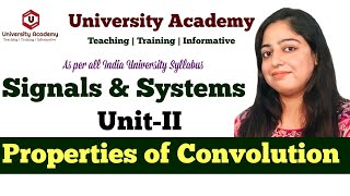 SS25: Properties of Convolution in Signals and Systems