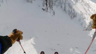 Skiing moguls on International | Alpental