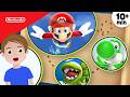 Time To Fly Mario! 😲 Super Mario Galaxy 2 Scavenger Hunt For Kids 🔍 | Play Nintendo