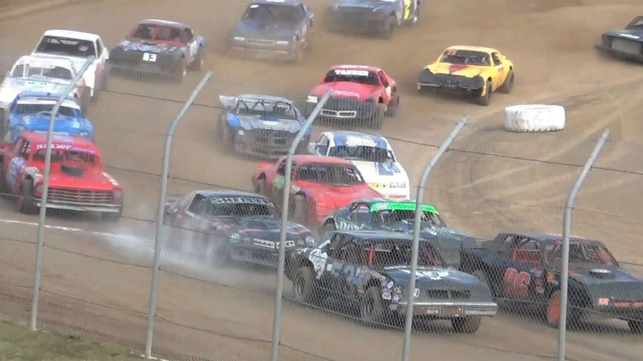 Street Stocks B-Main & Trophy Dash @ Iron Giant-Grays Harbor Raceway ...