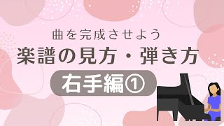 【ピアノ基本知識】再開したら曲を仕上げよう！（右手編①）