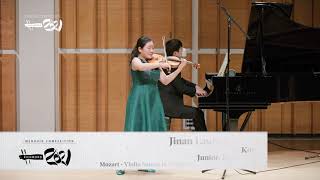 Jinan Laurentia Woo - Menuhin Competition Richmond 2021, Junior First Rounds