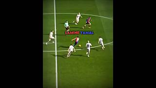 Lamine Yamal dribbling like ankara Messi🤯🔥 #shorts #trending #viralvideo #football