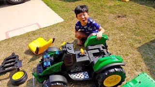 Tractor Power Wheels Car Toy Assembly Toys Activity