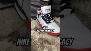 Nike FLIGHT legacy LACES como atar?on feet #rap #hiphop #nike #sneakers #lacestyles #airflight