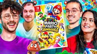 On a joué à Super Mario Party Jamboree en exclu mondiale !! avec @TheGuill84 @Ultia et Lobster