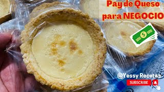 PAY DE QUESO PARA INICIAR NEGOCIO| Forma fácil de hacer pays individuales Costra crocante desde cero